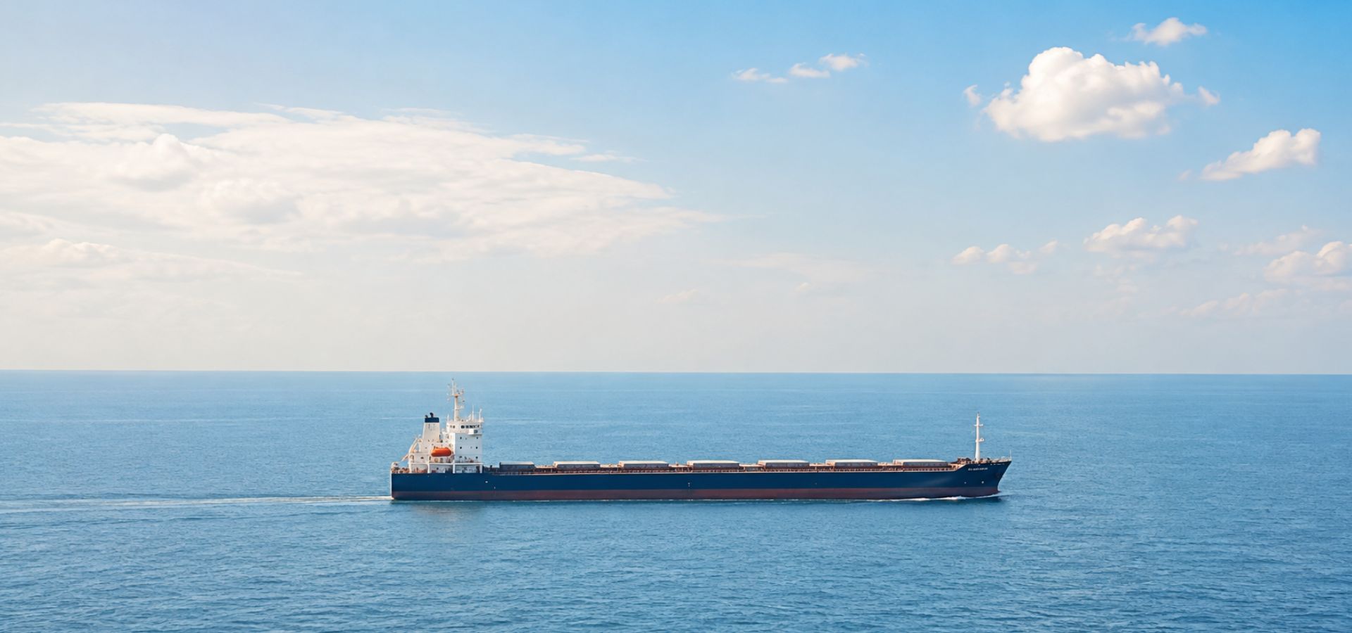 Supramax bulk carrier vessel